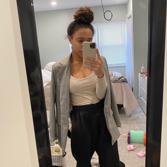 Plaid Blazer - Picture 4 of 5